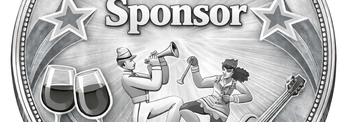 silver-colored medallion with goochland day silver sponsor 2026