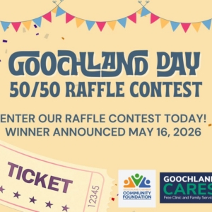 Goochland Day 50/50 Raffle is LIVE!